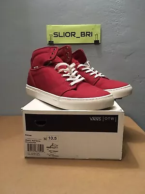 Size 10.5 - VANS Alomar Red - 0KX07GD • $20
