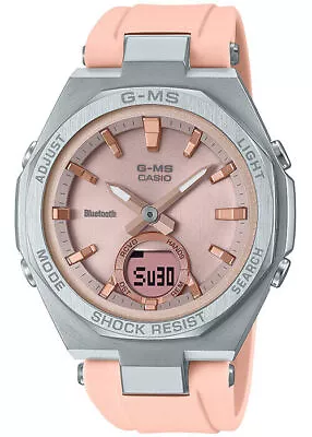 CASIO BABY-G MSG-B100-4AJF Pink Solar Women's Watch New In Box • $326.44