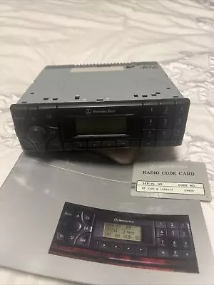 BECKER BE 3302 - OEM Cassette Radio Mercedes W210 R129 W208 CLK320 E320 SL500 • $150