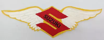 $29.99 • Buy Vintage Suzuki Wings Back Patch 11  X 3 1/2 