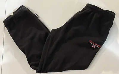 $144.99 • Buy Ralph Lauren Polo Sport Mens XL Polartec Thermal Pro Fleece Sweatpants Black