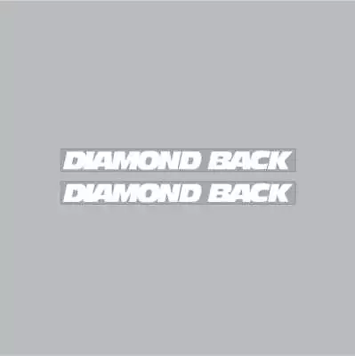 Diamond Back - Reactor - White Crank Decals - Old School Bmx • $11