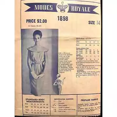 Modes Royale Rare Find 1898 Afternoon Dress Shoulder Cover-up Rounded  • $35