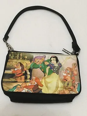 Vintage Disney Snow White Dopey Sequined Glitter  Hand Bag Purse Girls Women • $18