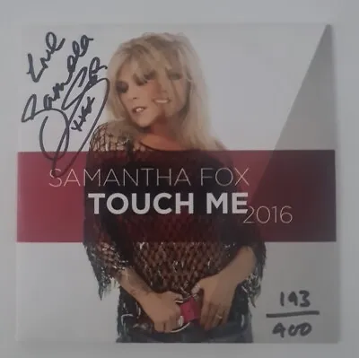 Samantha Fox Autograph Signed Original International Autograph Signed Original • £101.78