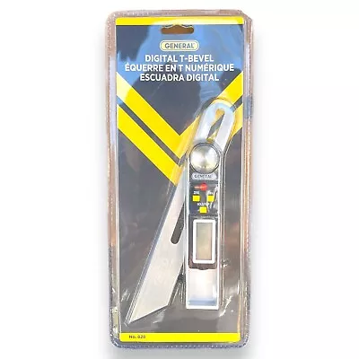 General Tools 828 Digital Sliding 8  T-BEVEL & PROTRACTOR LCD Hold Measurements • $26.99