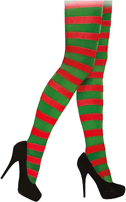 £6.99 • Buy Womens/Tadies Elf Striped Tights