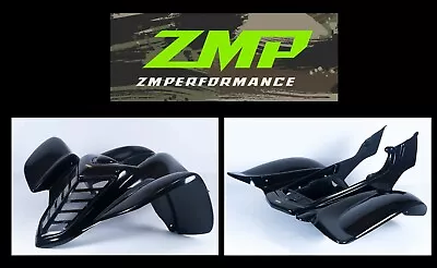 New Yamaha Raptor 660 Plastic Black Front And Rear Fender Set Plastics • $792.26