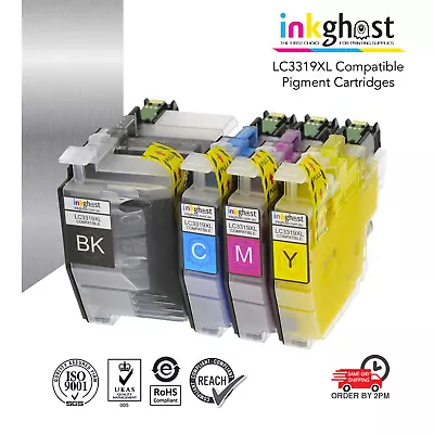 LC3319XL PIGMENT Compatible Ink Cartridges For Brother MFC-J5730DW Printer • $22.80