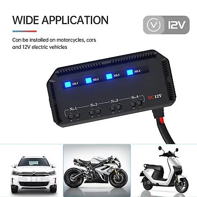 12V Car Motorcycle Connection Fuse Box Block Holder LED Indicator Battery Guards • $17.09