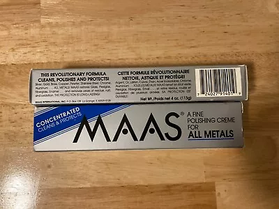 MAAS Concentrated Polishing Cream 4 Oz Tube For All Metals • $30