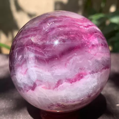 515g Natural Multicolor Fluorite Quartz Crystal Sphere Ball Healing Gems • $0.99