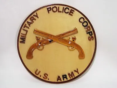 Military Police Corps Wooden Wall Plaque 11.5  • $39.99