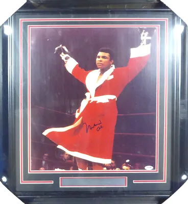 Muhammad Ali Autographed Signed Framed 16x20 Photo PSA/DNA #S14051 • $1195