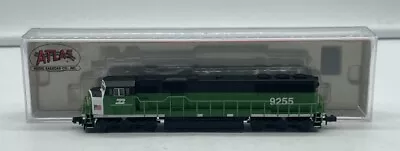 Atlas 49251 N Scale Burlington Northern SD-60M Diesel Locomotive #9255 NIB • $110