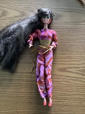 Vintage Totally Hair Barbie  Doll 1976 Mattel Head 1966 China Body Brunette Hair • $30