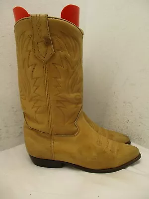 Seychelles Light Caramel Leather Western Cowboy Boots Womens Sz 7.5 Sty 90288 • $29.95