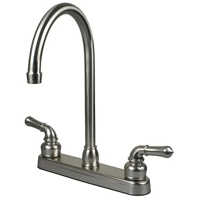 RV / Mobile Home Motor Vehicle Kitchen Sink Faucet - Stainless Steel Finish • $29.99