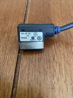 2011-16 VOLKSWAGEN & AUDI IPHONE/IPOD CABLE- OEM  5N0 035 554B Free Shipping • $23.99
