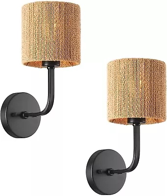 IC INSTANT COACH Farmhouse Wall Sconce E27 Vintage Black Wall Light Fixture • £29.99