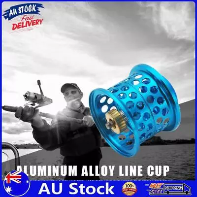 AU Low Profile Casting Fishing Reel Modified Line Cup For DAIWA Steez (Blue) • $22.49