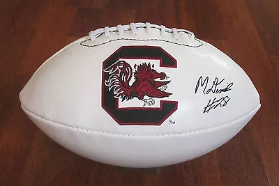 Mike Davis Hand Signed South Carolina Gamecocks Logo Football W/coa • $119.99