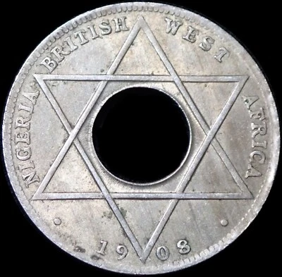 £5.99 • Buy British West Africa ⅒ Penny 1908 Edward VII Coin WCA 4781