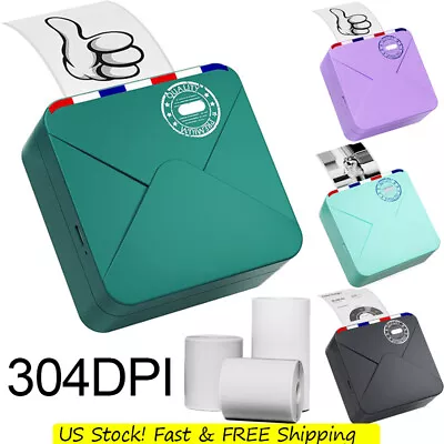 Mini Sticker Printer Print Pod Bluetooth Pocket Printer M02S Sticker Maker Lot • $8.59