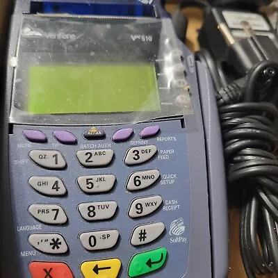 VeriFone VX510 Model: OMNI5100 Credit Card Terminal Reader • $8