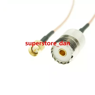 RG316 Cable SMA Male Plug To UHF Female SO239 Jack Connector Coaxial Pigtail • $3.22