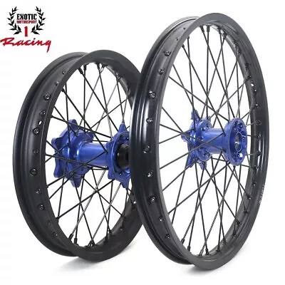 $477.84 • Buy Cnc Machined Wheel Set Yamaha YZ250F  YZ450F 2014-2021 21  & 19   
