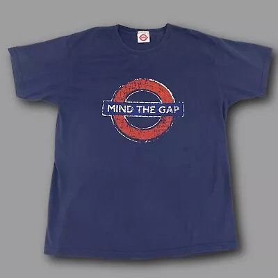 London Underground “Mind The Gap” Vintage Graphic T-shirt - Size XL • $25