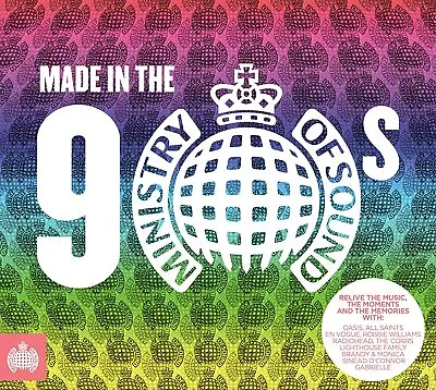 Ministry Of Sound  - Made In The 90's  - 3 X CD Album - New & Sealed Oasis Pulp  • £4.99