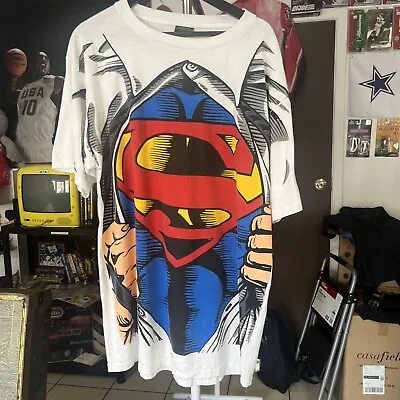 Vintage Superman Shirt 1995 Sz XL  • $59.99