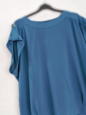 Miss Selfridge Blue Blouse Size 14 / 42 • $3.70