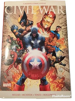 CIVIL WAR (A MARVEL COMICS EVENT) 2008 First Printing HC Excellent Condition • $139.95