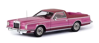 1977 Lincoln Continental Mark V Coloma Pickup In 1:43 Scale By Esval Models • $104.99