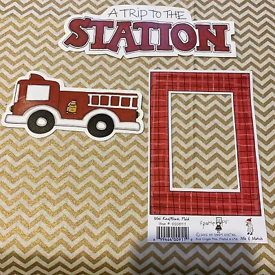 My Minds Eye Fire Station Scrapbook Set • $1
