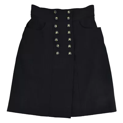 Chanel Skirt Black 95C #38 79888 • £630.90