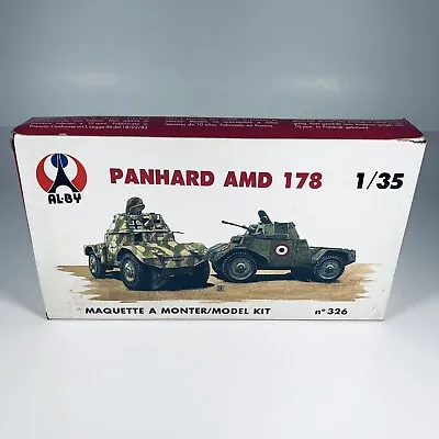 ALBY Models British Panhard AMD 178 WW2 1/35 Model Kit #326 • $60