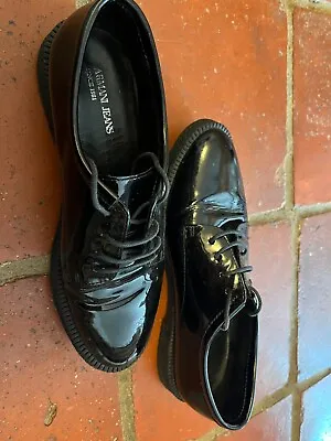£55 • Buy Armani Jeans Shoes 95 - Patent Leather - Black - UK Size 5 - Used