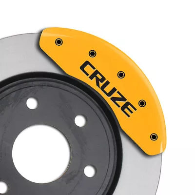 MGP Caliper Covers Front Engraving For 2014-2015 Chevy Cruze-Yellow • $185