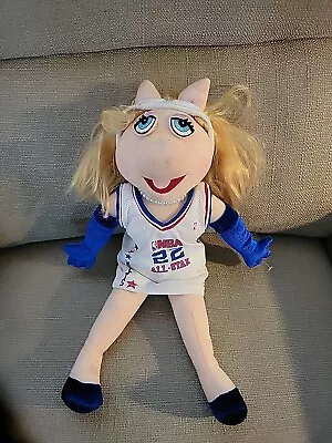 Miss Piggy NBA All Stars Plush Doll 15” Muppets Collectible Basketball • $5