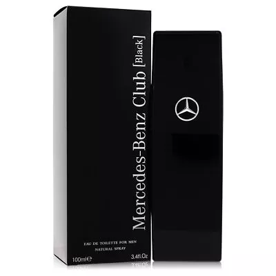 Mercedes Benz Club Black By Mercedes Benz Eau De Toilette Spray 3.4 Oz For Men • $85.99