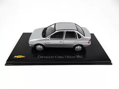 Chevrolet (Opel) Corsa 1 Sedan 2002 - 1:43 Diecast Model Car General Motors CH60 • £9.48