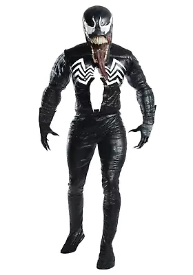 Marvel Comics Premium Deluxe Venom Padded Costume Jumpsuit Mens Adult Medium • $114.99