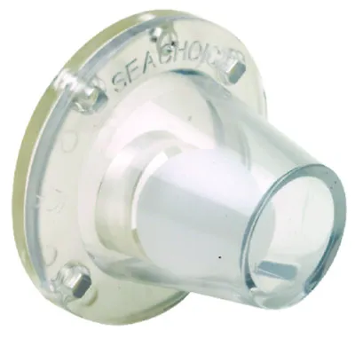 $18.99 • Buy Marine Boat Clear Self Bailing Scupper, PVC Seal Fits 3/4  To 1-1/2  Holes