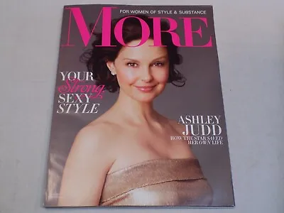 More Magazine May 2011  Ashley Judd Maya Rudolph Mika Brzezinski Charlize Theron • $9.99