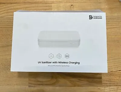 Samsung UV Sanitizer With Wireless Charging-White-Brand New • $4.99