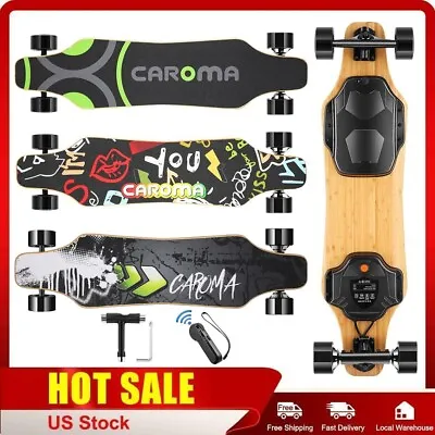 Electric Skateboard Complete Longboard 350W 900W Hub Dual Motor With Remote USA • $119.99